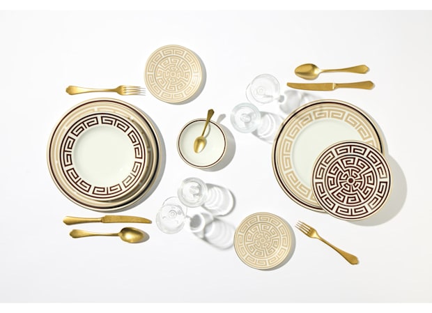 プレート 28cm カシミア | ラビリント | GINORI 1735